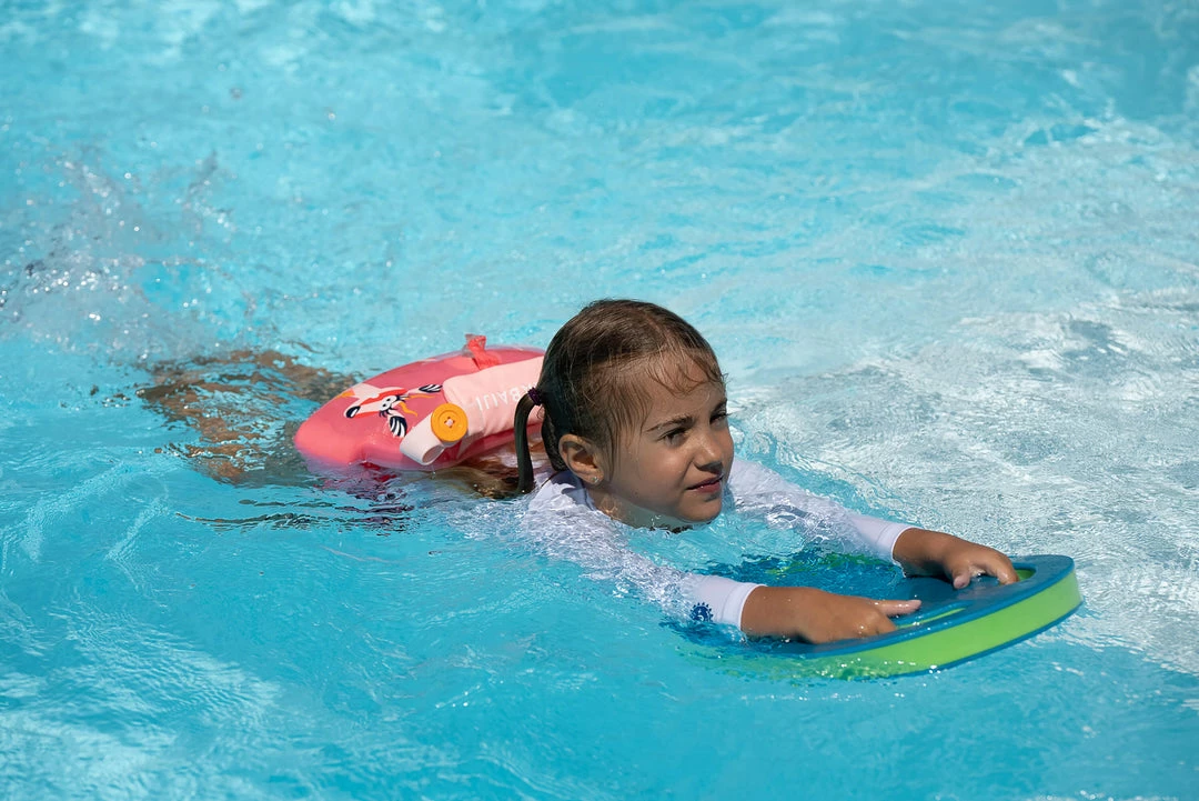 Nabaiji Tiswim, Adjustable Life Jacket With Arm Floaties, Kids' Swimming