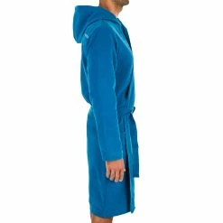 Watko Swimming Compact Microfiber Pool Bathrobe With Hood