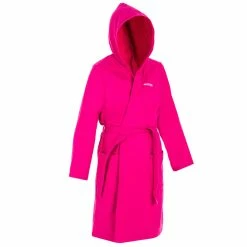 Watko Lightweight Micro Cotton Pool Bathrobe With Hood Swimming