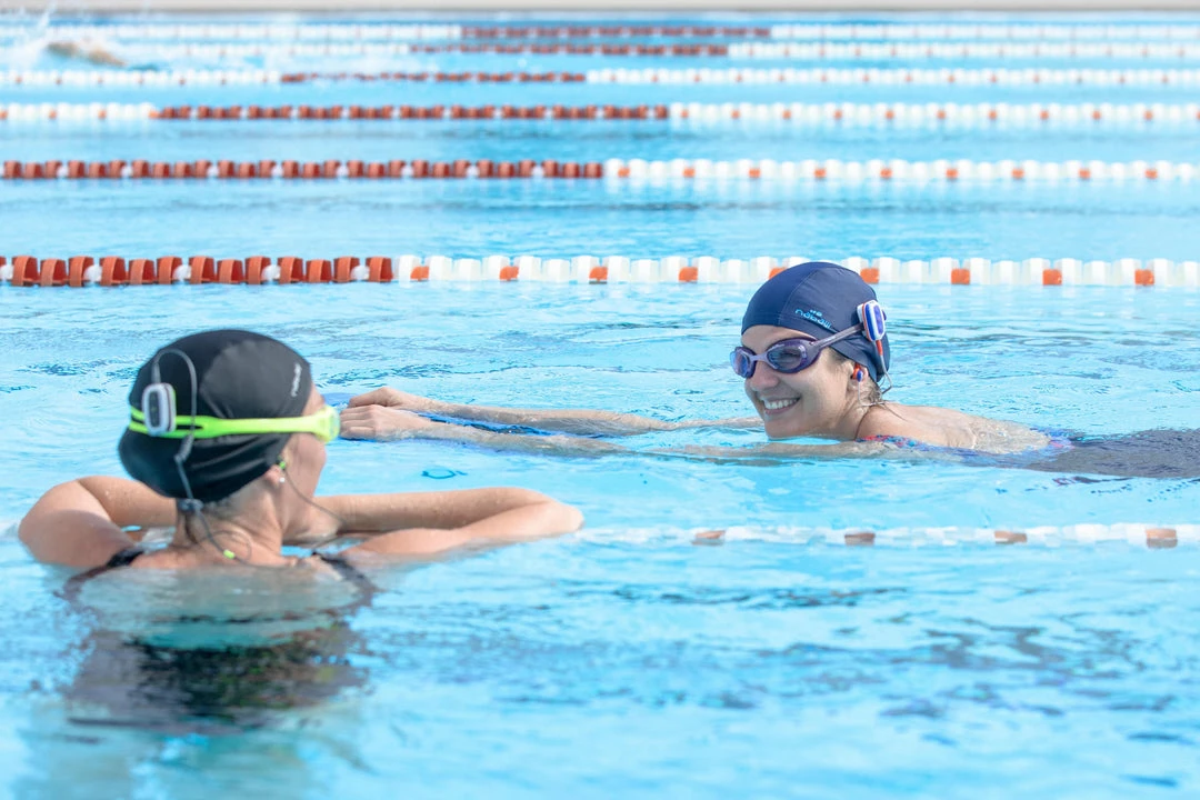 Swimming Nabaiji, Mesh Fabric Swim Cap