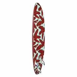 Olaian 500 Foam Surfboard 7' 55L Curved Dual Stringer W/ Leash & Soft Edge Fins Surfing