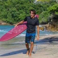 Olaian Short-Sleeve UV Rash Guard Surfing T-Shirt, Men's