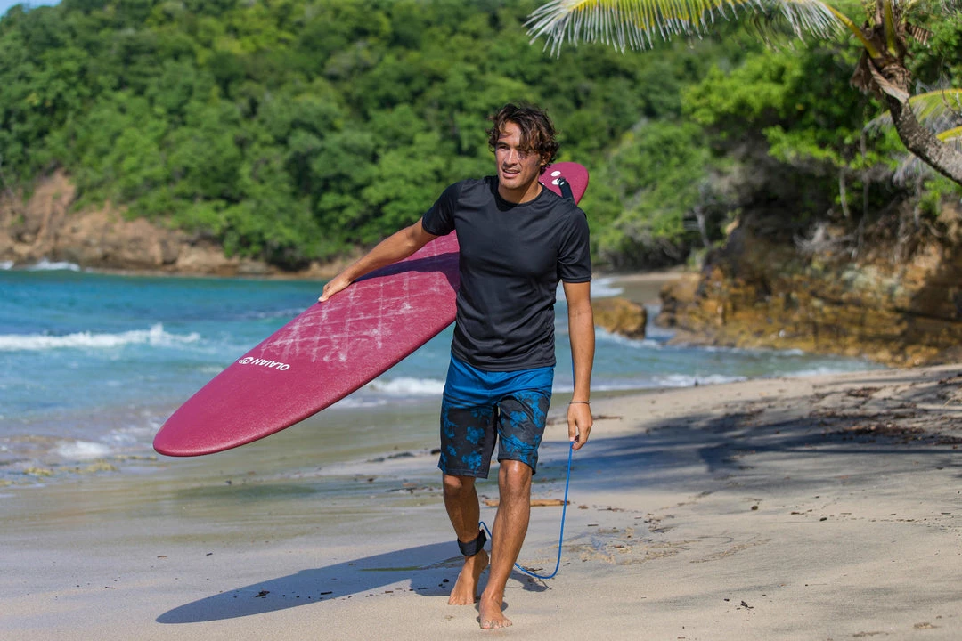 Olaian Short-Sleeve UV Rash Guard Surfing T-Shirt, Men's