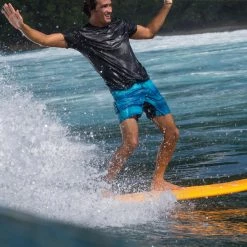 Olaian Short-Sleeve UV Rash Guard Surfing T-Shirt, Men's