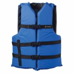 Onyx Universal Adjustable Life Jacket PFD Adult User >90lb