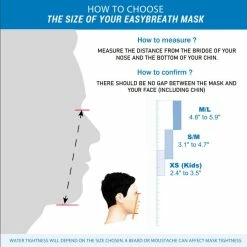 Subea Snorkeling & Scubadiving Easybreath Surface Full Face Snorkeling Mask Kids'