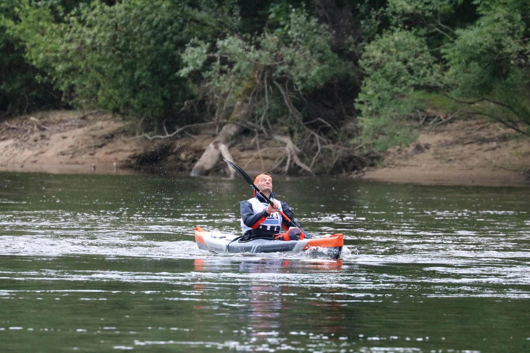 Itiwit X500 Inflatable Full Dropstich High Pressure Adventure Kayak 1 Person 275lb Kayaking