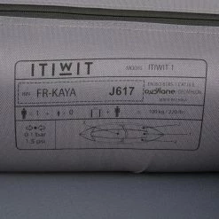 Itiwit Inflatable Stitch Recreational Touring Sit-on-top Kayak 1 Person 220lb