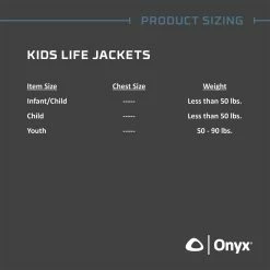 Onyx Universal, Life Jacket, Kids' And Youths'